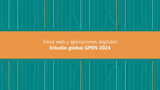 La AAIP comparte los resultados del estudio global sobre diseños de sitios web y aplicaciones digitales