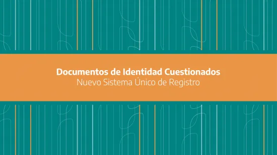 Documentos de identidad cuestionados